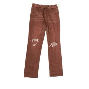 Anthropologie Pilcro The Vintage Straight Jeans Size 30 TALL